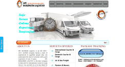 Desktop Screenshot of aplworldwidelogistics.com